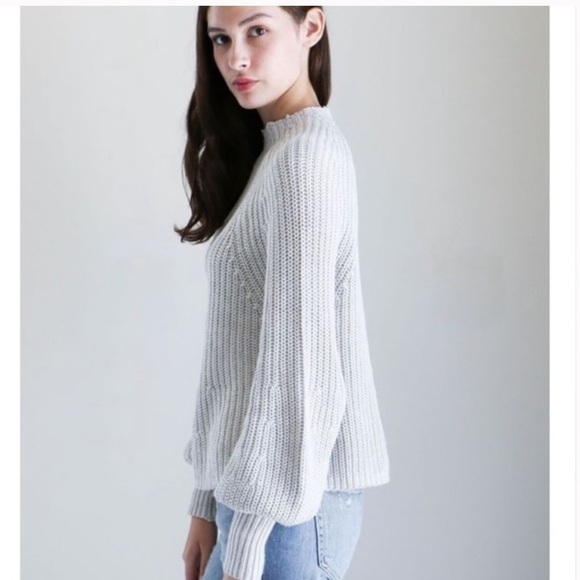 Apiece Apart Sequoia Sweater - Grey Marl